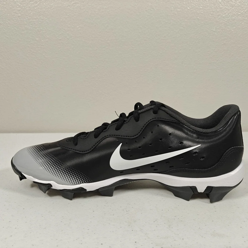 Nike Alpha Huarache Keystone 4 Baseball Cleats Men's 11 Black Grey DJ6524-011